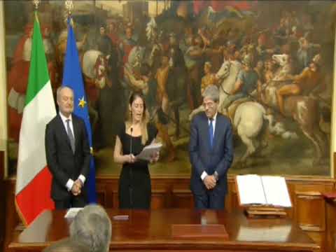 Giuramento del Sottosegretario Gozi