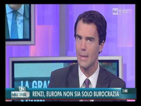 Sandro Gozi ospite di Unomattina