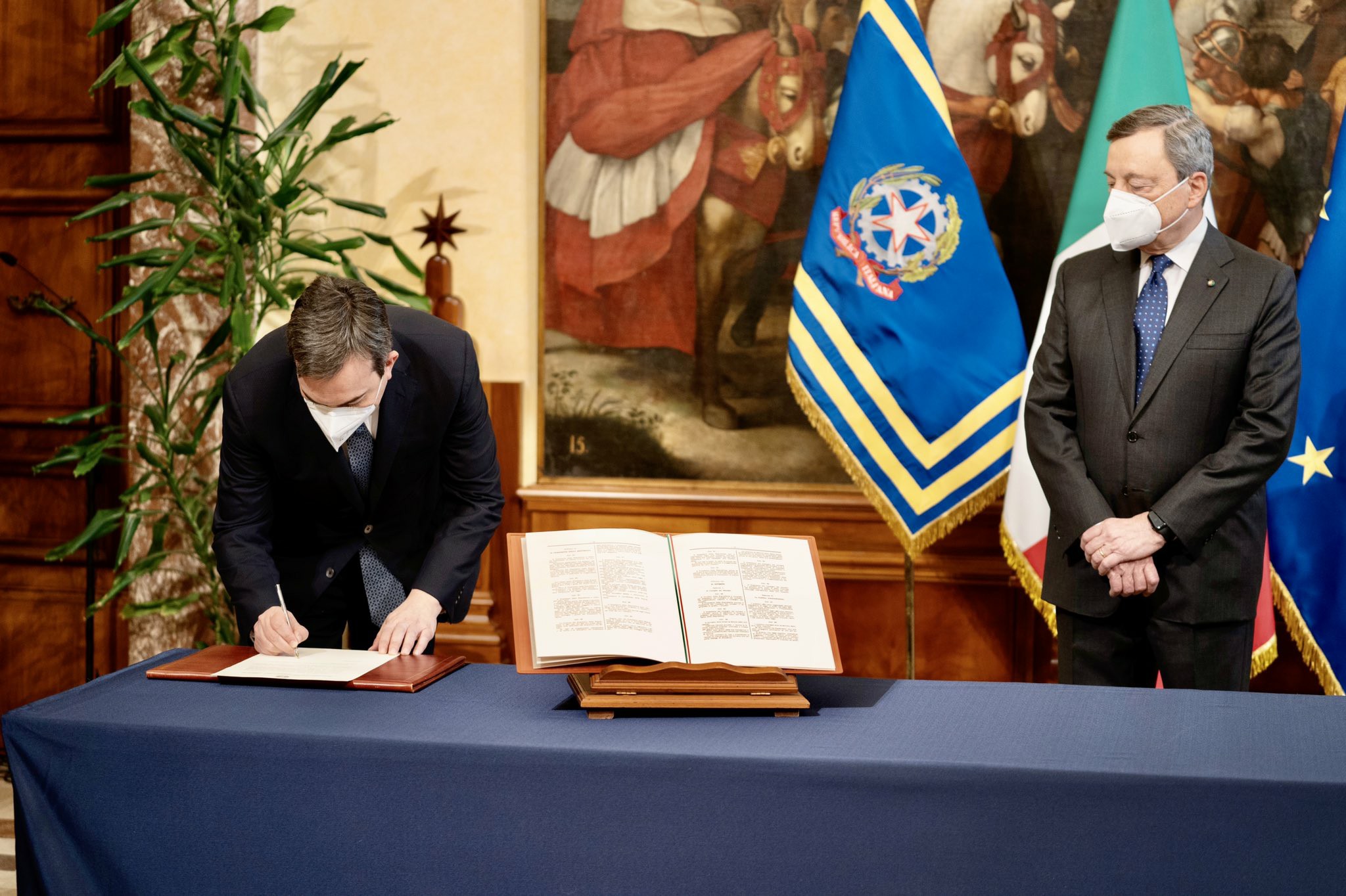 Giuramento del Sottosegretario Vincenzo Amendola
