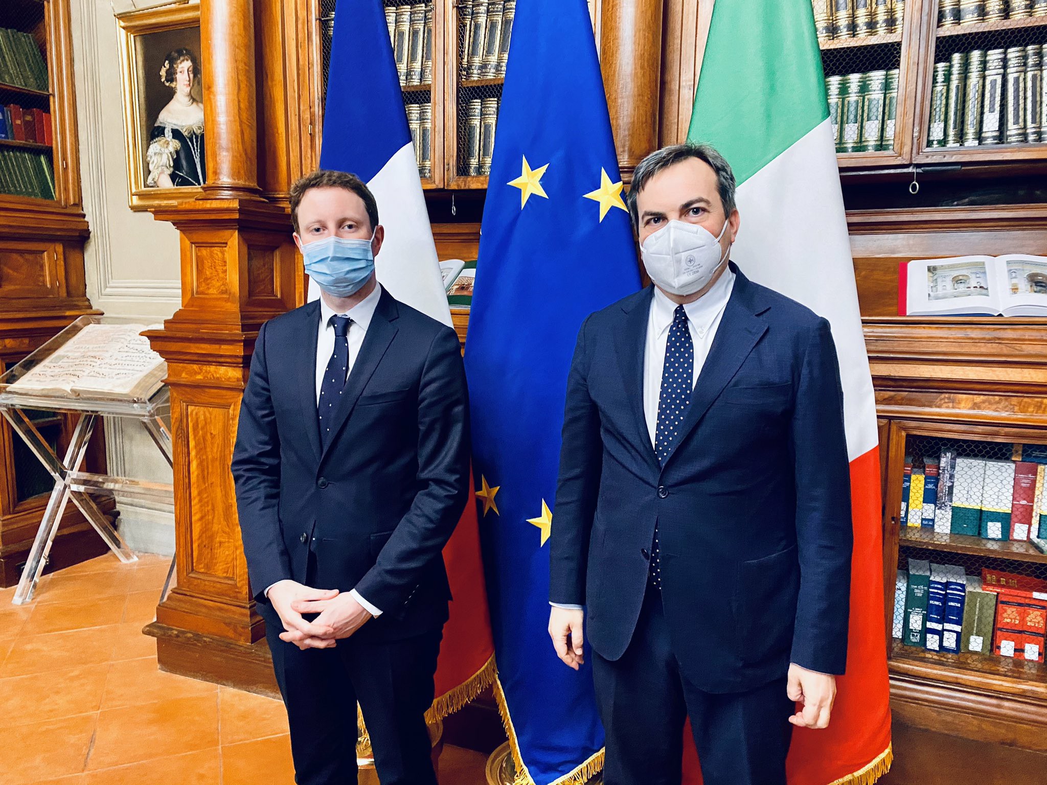 Vincenzo Amendola e Clèment Beune